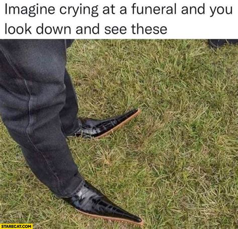 goofy funeral shoes